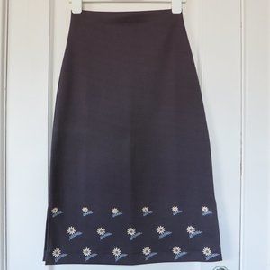 Handmade grayish blue skirt
